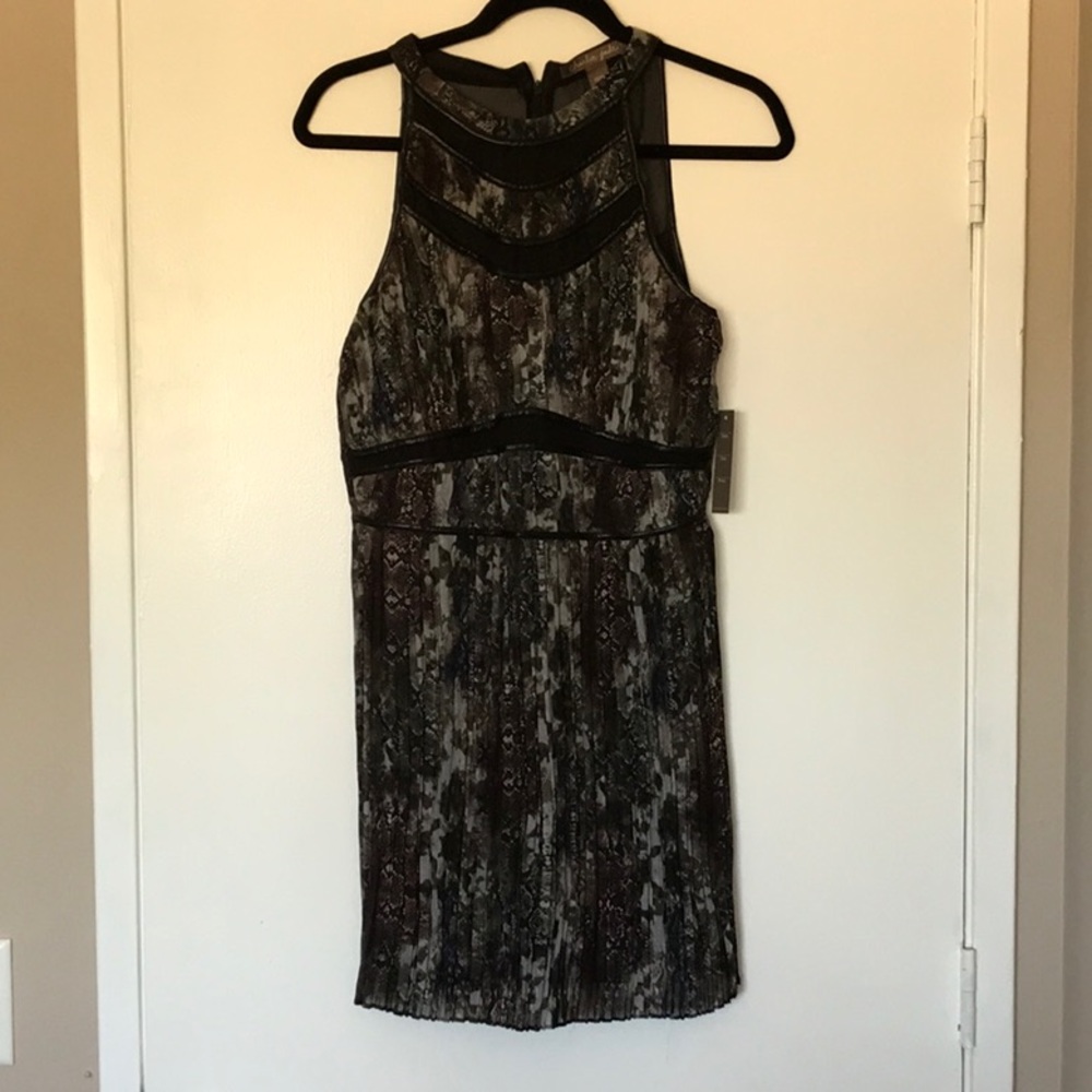 Charlie Jade Chiffon fit & flare dress